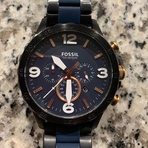Fossil Nate chronograph watch (needs new battery)